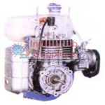 Operational Two Stroke Single Cylinder Petrol Engine